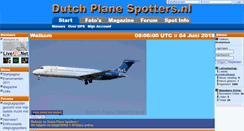 Desktop Screenshot of dutchplanespotters.nl